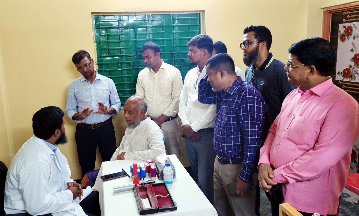 বিনামূল্যে চক্ষু পরীক্ষা ক্যাম্প