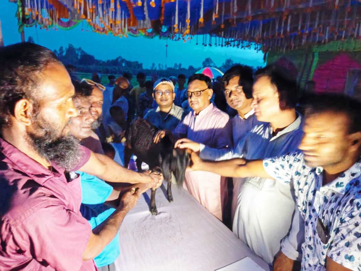 বীরগঞ্জে ঐতিহ্যবাহী পাতা খেলাকে ঘিরে প্রাণবন্ত আয়োজন