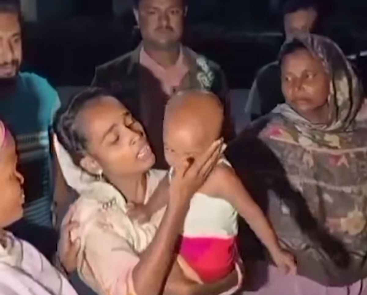 বাবার বিক্রি করা শিশু সন্তানকে উদ্ধার করলো পুলিশ 