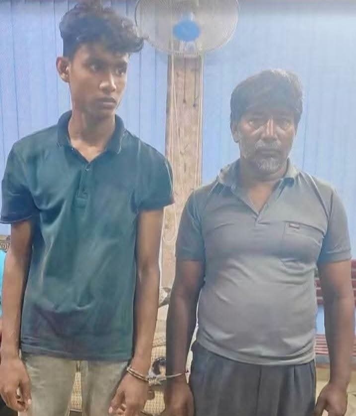দিনাজপুরে গুলি ও অস্ত্রসহ দুইজন গ্রেফতার 
